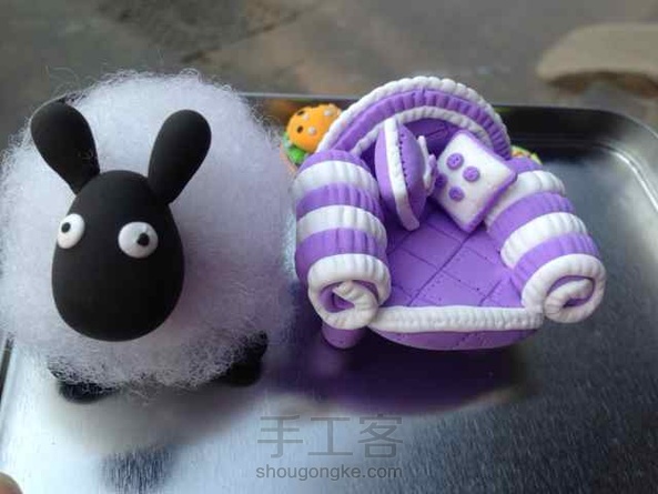 好可爱的小羊，大家羊年快乐哦～😘 第1张