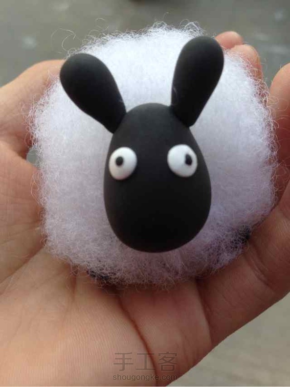 好可爱的小羊，大家羊年快乐哦～😘 第3张