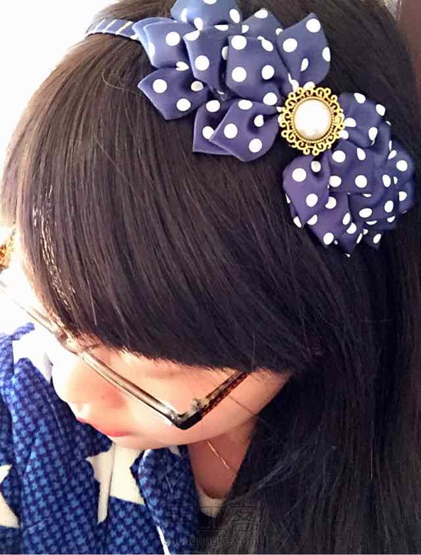 跟着小白的教程做的，发现做出来的好好看！那就给自己带吧！哈哈😄😄😄！ 第2张