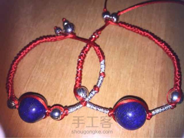 青金石情侣手链～祝感情顺利～教程已上传