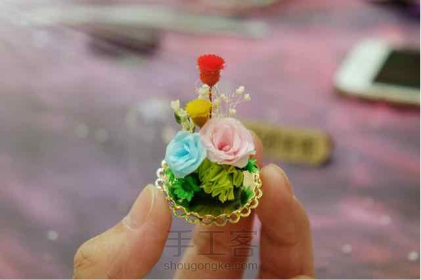 微缩永生花 第1张