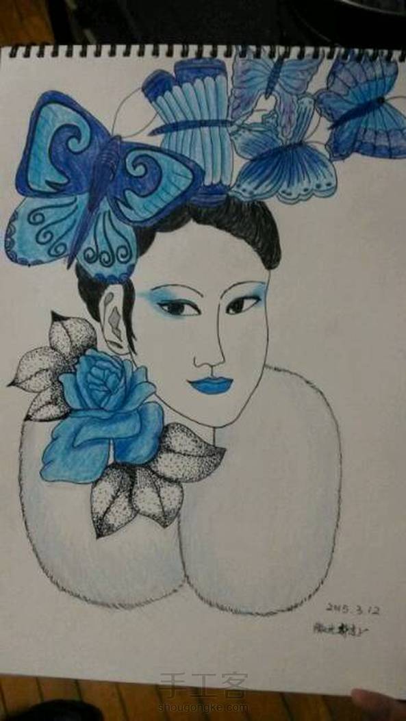 彩铅颜色总是不对！