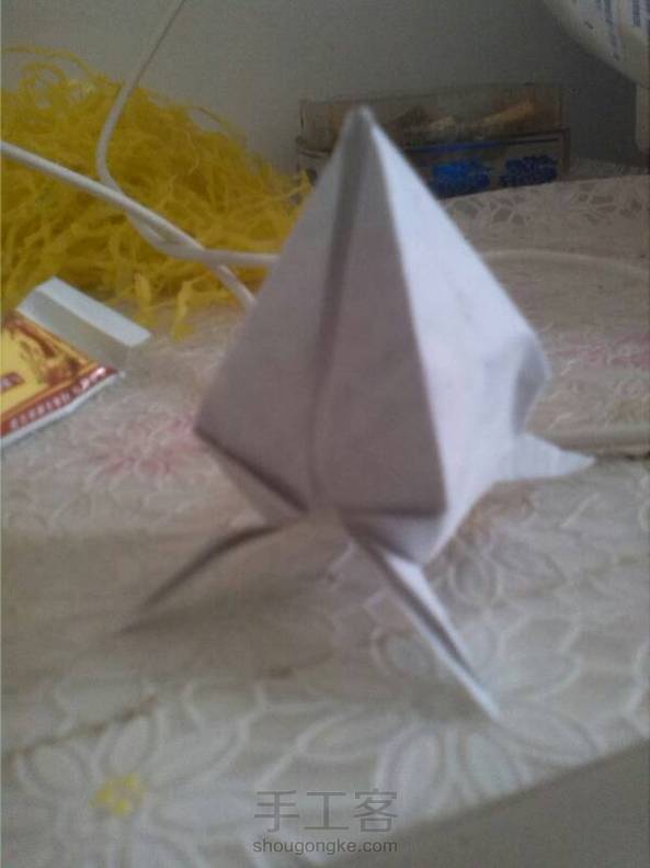 早就会叠了