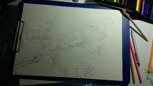 第一次 画花~~~ 第1张