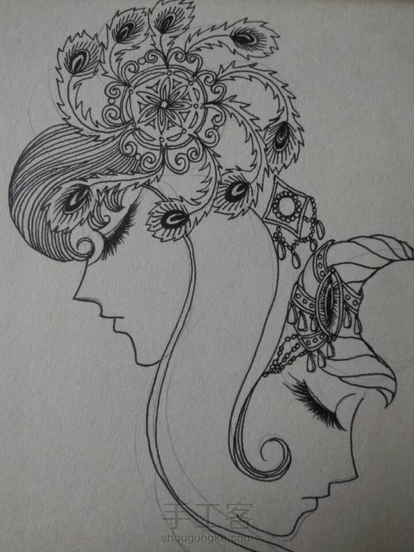 双子座人物装饰画 第3张