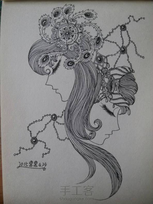 双子座人物装饰画 第8张