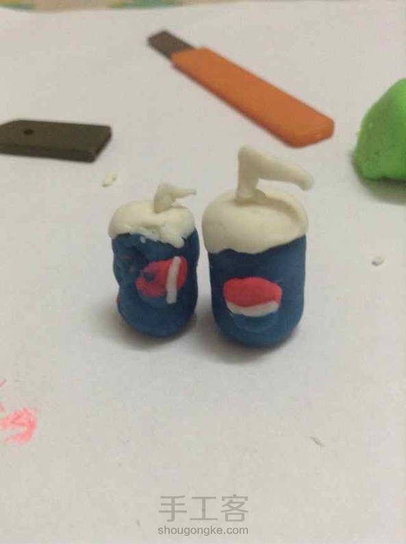 第一张是我做的，第二张是妹妹做的。😄😄
 第2张