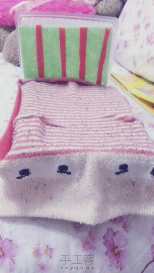 刚做的娃床，做的不太好，请大家谅解。有教程哦，喜欢的可以看一看