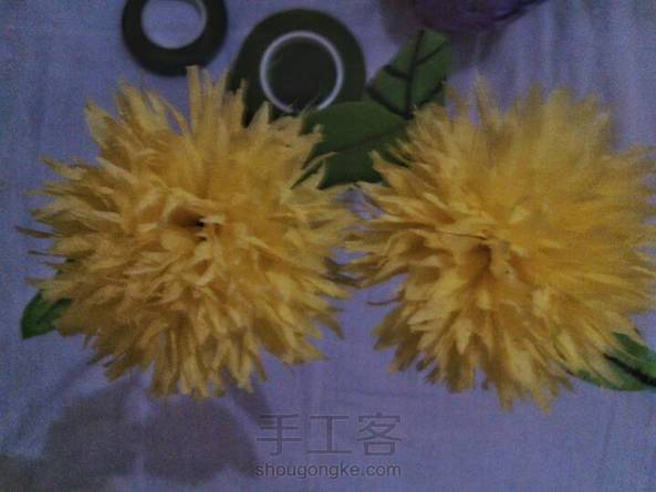 能看到自己能做出一朵朵漂亮的花来，真的很开心(∩_∩) 第1张