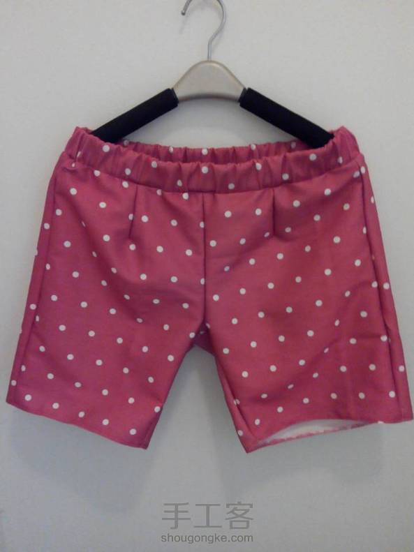 #全民动手嘉年华#送给学妹的裤子，喜欢水玉，希望她也喜欢。教程已发，很详细