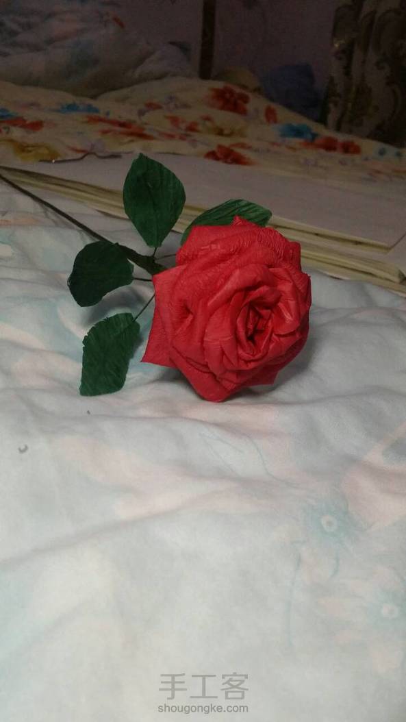 哈哈，做的第一朵花花😊😊