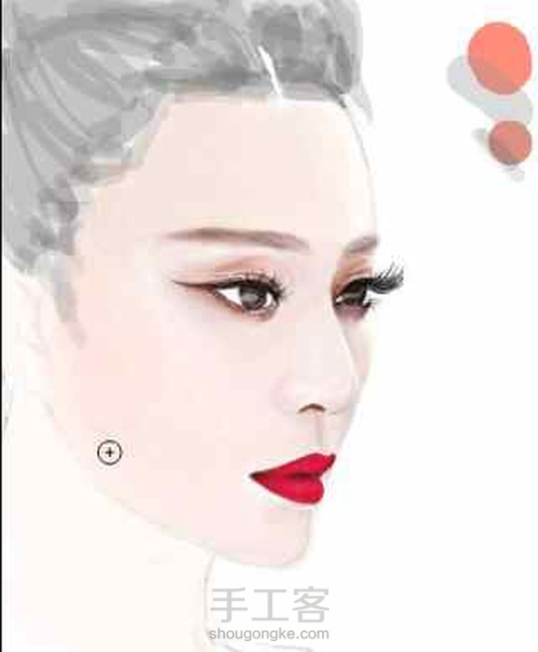 终于发完教程了ahhhhh～渣渣啦～求赞和收藏～板绘～ 第3张