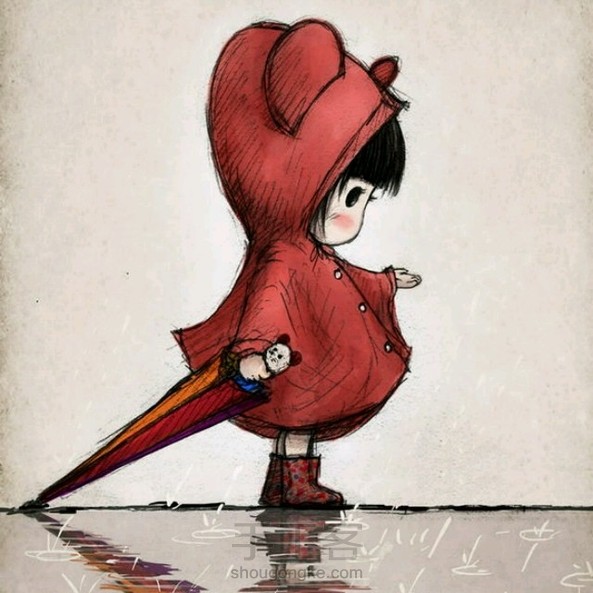 哈哈可以画的，改明发教程