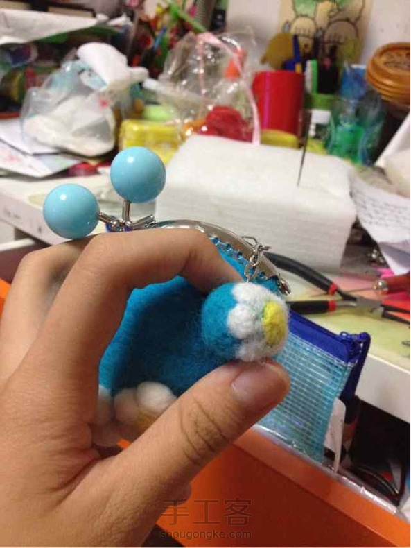 做了个小挂件😊好可爱！ 第1张