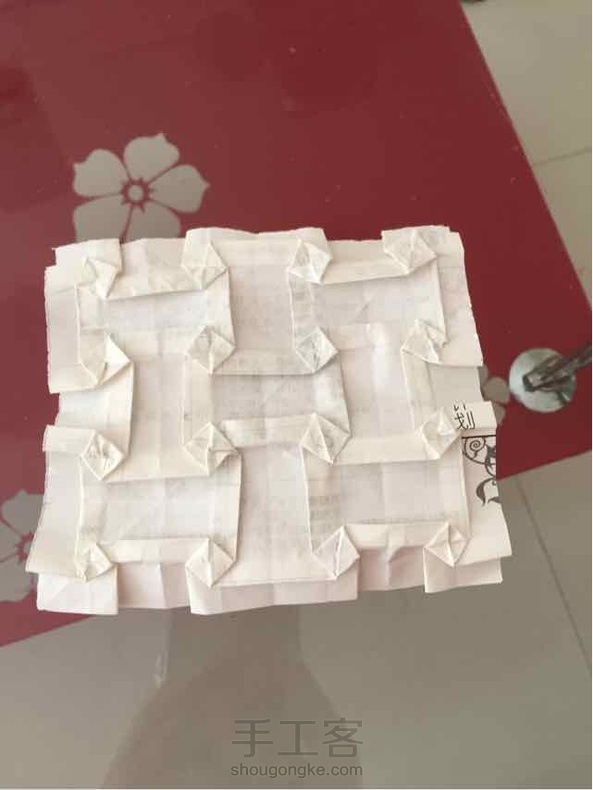 折到这后面怎么折，求大神指点