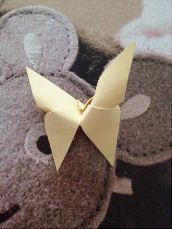 第一次折，还可以吧😅