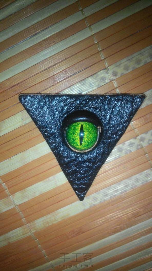 还没来得及封边，第一次做皮具，忽略我的手 第1张