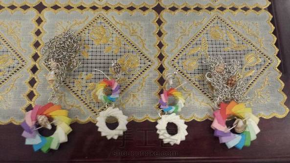 【七夕特辑】七夕炫彩海螺三件套。教程已发 第4张