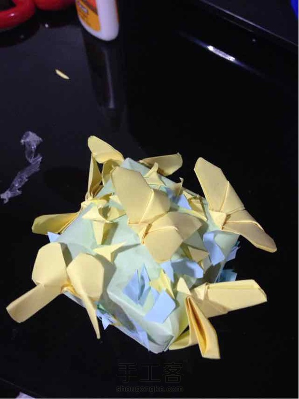 美美哒自制礼盒（名字蝶恋花盒子）