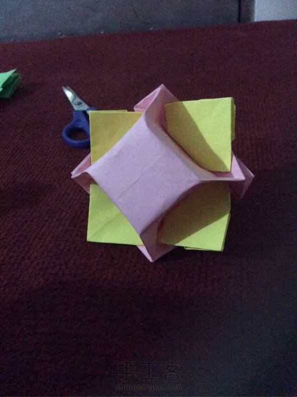 真是太愉快了，这个花篮真好学！还很好用很好看呢！蟹蟹啦！ 第2张