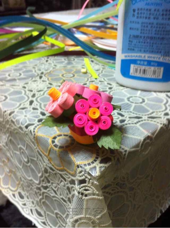 衍纸小花🌺有教程哦 第1张