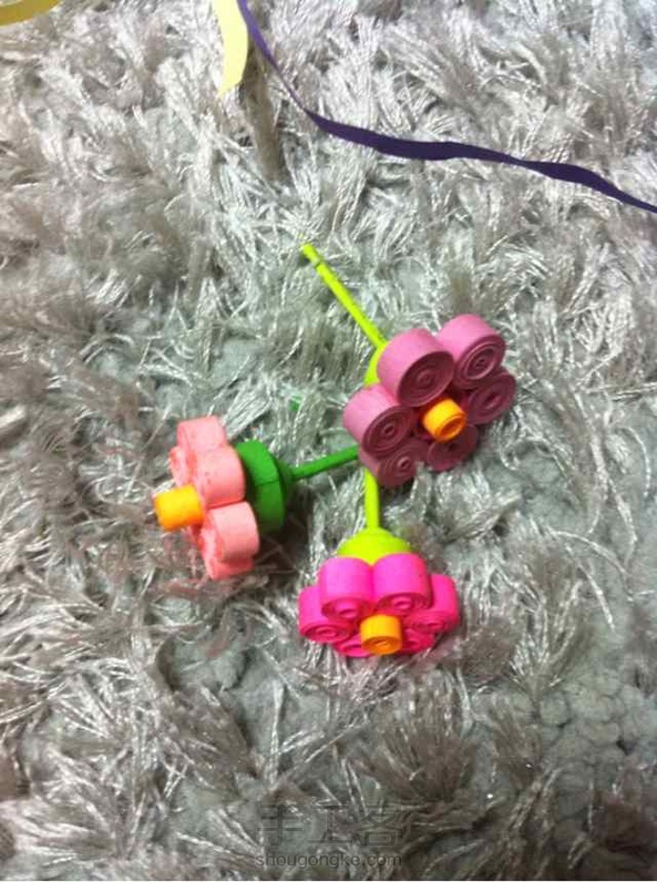 衍纸小花🌺有教程哦 第2张