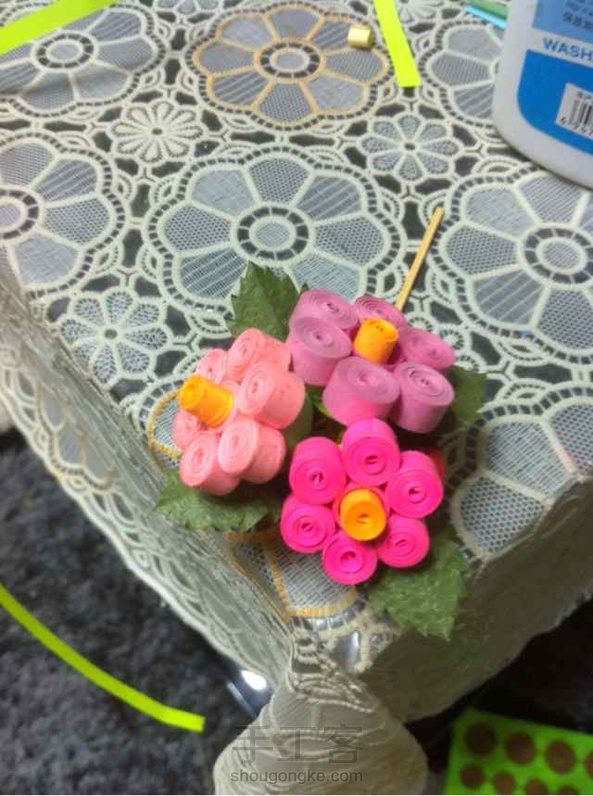 衍纸小花🌺有教程哦 第3张