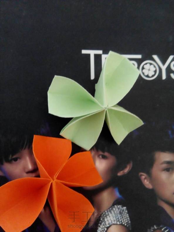 四叶草在未来唯美盛开