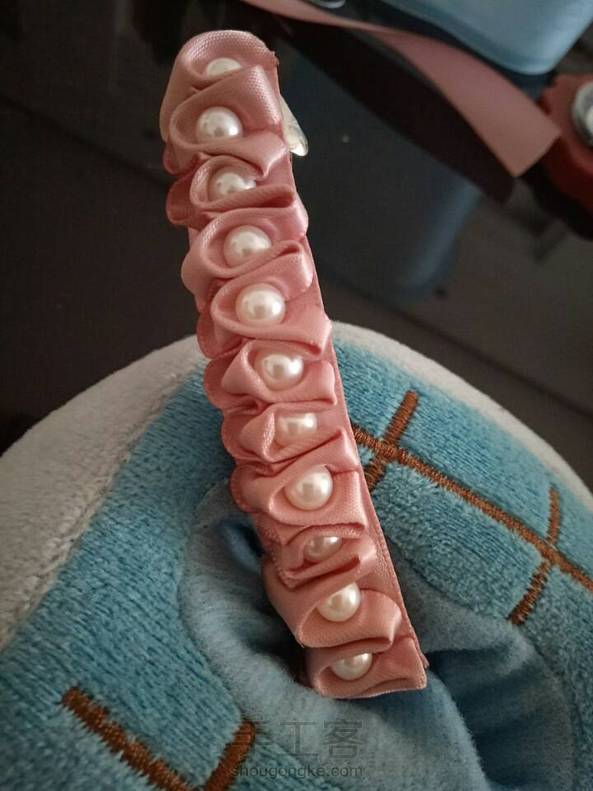 小蝴蝶结虽然不是很如意，但还是挺喜欢这个夹子的，还练就了一手好针线活😂😂😂 第2张