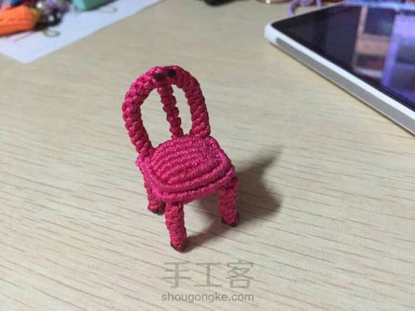 终于做完了，迷你小凳子一把～ 第1张