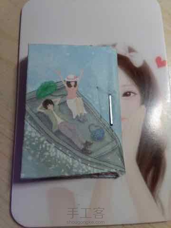 做的不好，勿喷。😅做的稍稍有些改变，但是还挺好的。用在娃娃上好合适，不错! 第2张