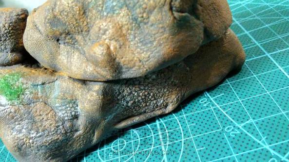 超轻假石头，教程以发布～
      (｡･ω･｡) 国庆快乐呀～各位土友～ 第1张