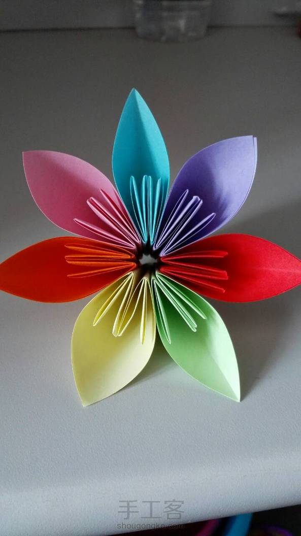 折了一朵七色花#^_^#