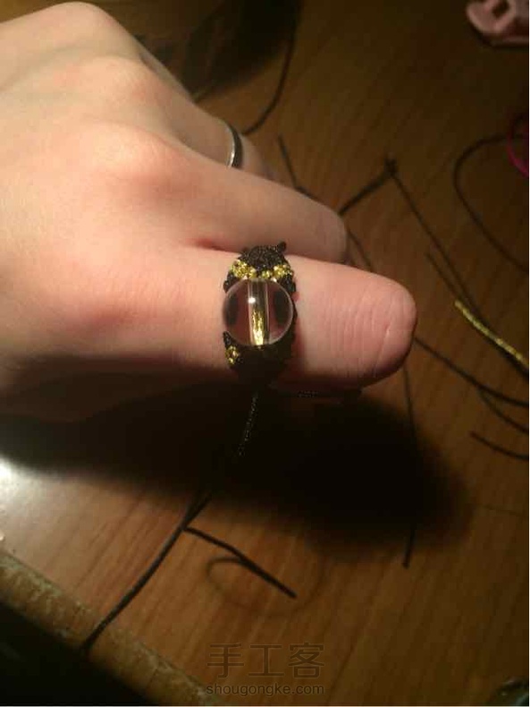 珠子好像太大了，下次换小点的。😜 第2张