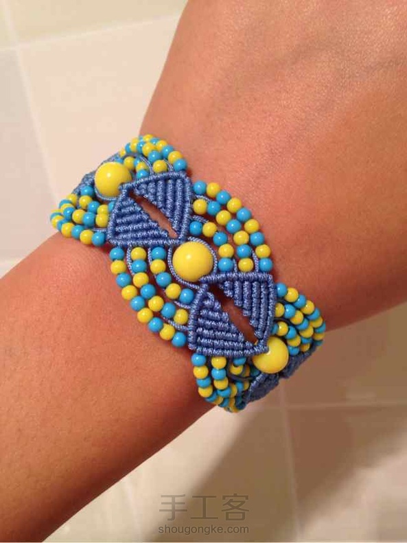 最近做手链都不想拍照，因为一拍照，我儿子的视频就要删除，因为内存不足，😢😢😭😭
 第3张