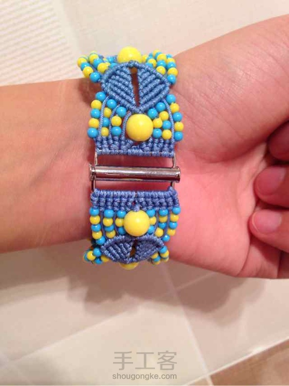 最近做手链都不想拍照，因为一拍照，我儿子的视频就要删除，因为内存不足，😢😢😭😭
 第4张