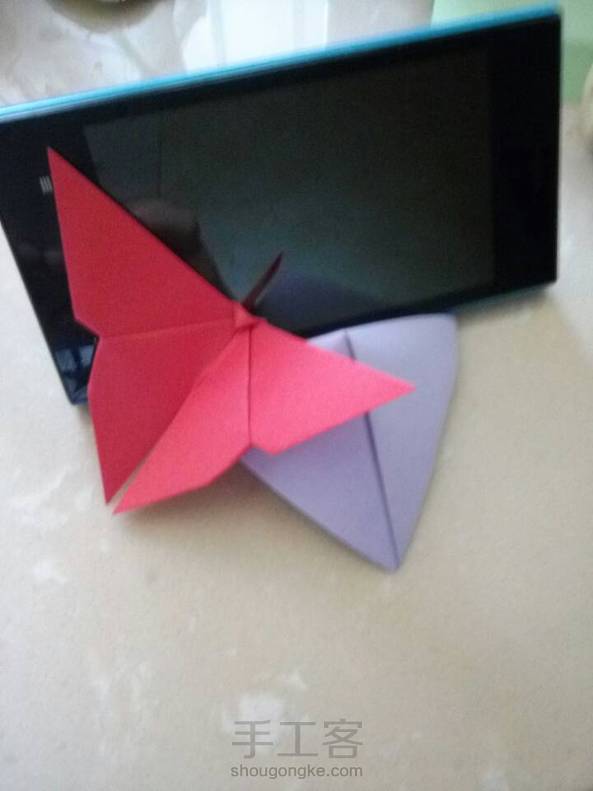 这个手机架是我本来就会了的！我还会改进版的呢！