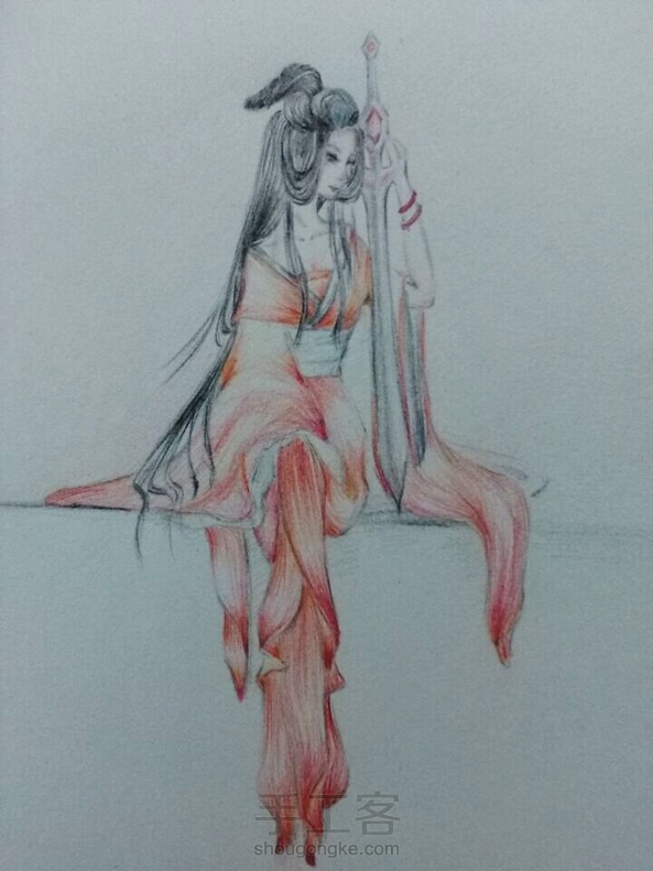 一不小心下面画细了(´艸)