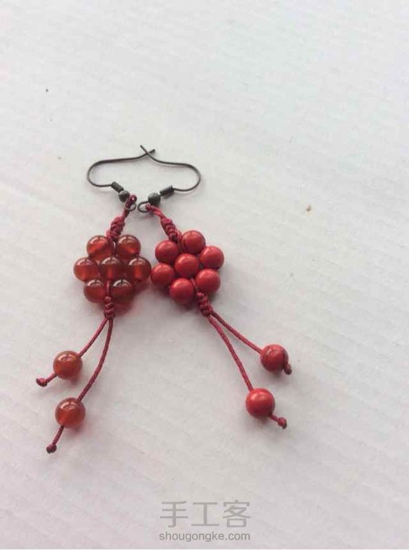 习作、七星阵耳环、做耳环棒棒嗒好好看啊