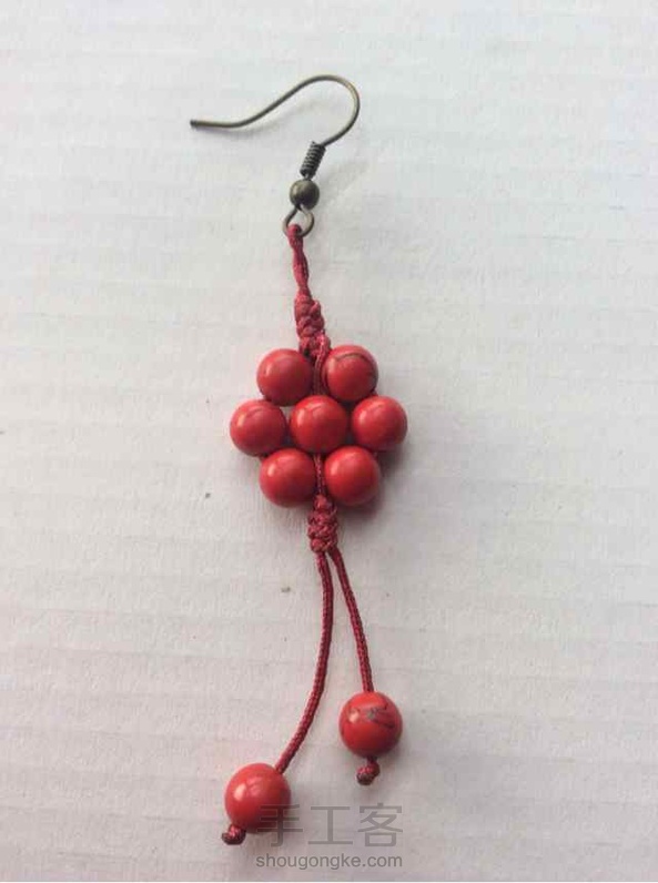 习作、七星阵耳环、做耳环棒棒嗒好好看啊 第2张