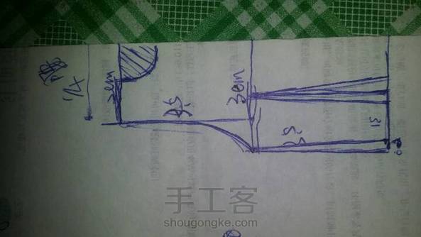 感谢妹纸分享这么好的教程哈~
一边看一边画果然简单！
我介个是可儿的普体尺寸哈~
有时间就多画些做咯！