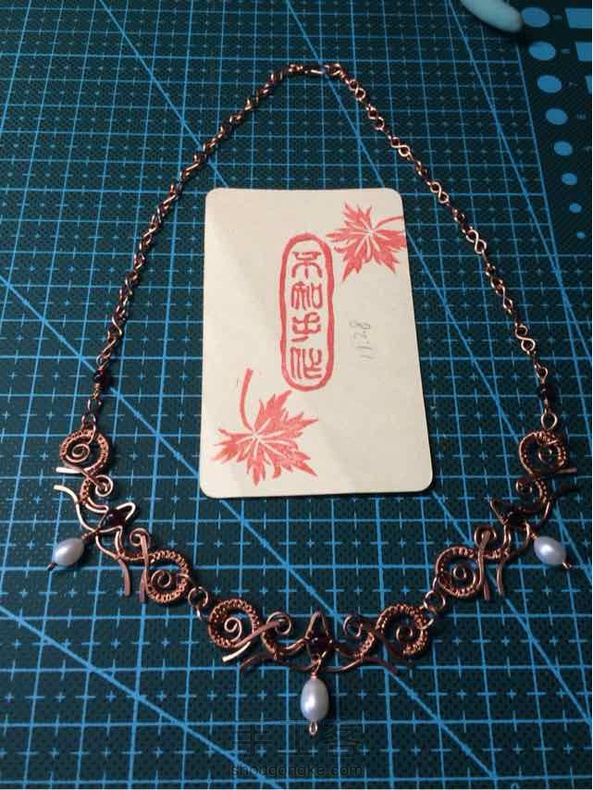 比较费时间的一款项链，仿的，过程已经上传