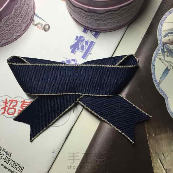 韩版蝴蝶结图解 第1张