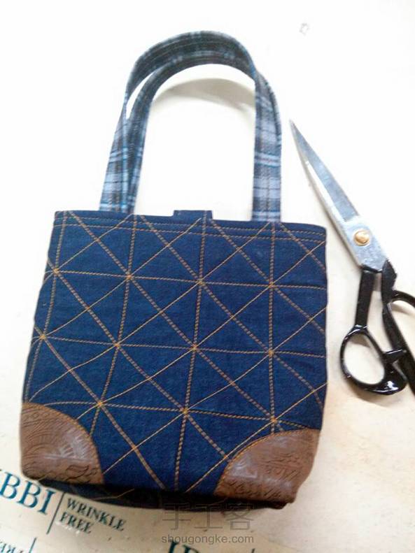 牛仔布艺包 第1张