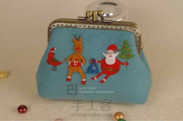 这款双层口金包的教程，第一次发教程，终于搞懂了😂