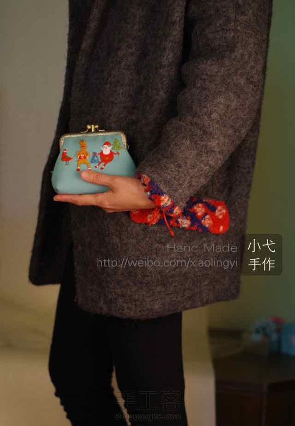 这款双层口金包的教程，第一次发教程，终于搞懂了😂 第5张