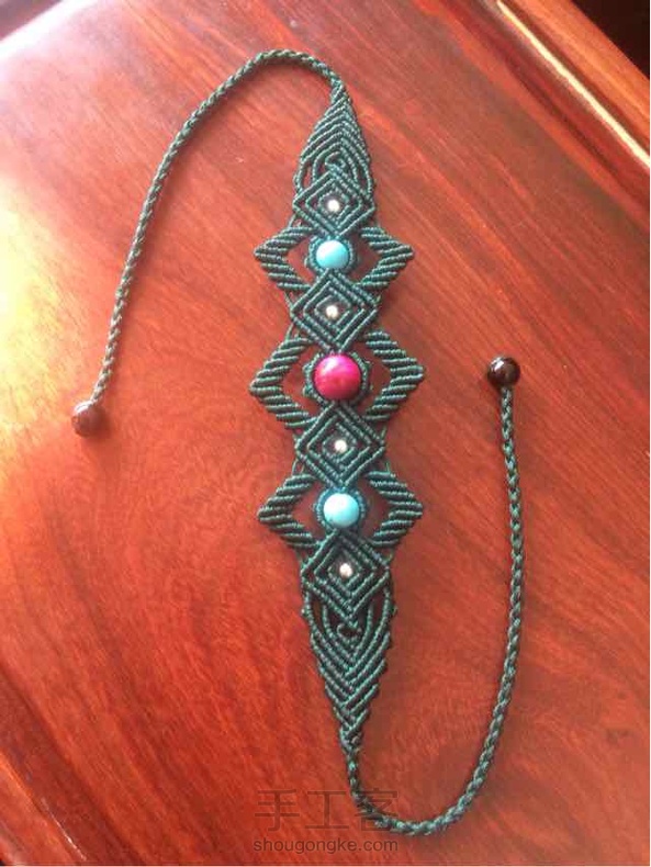 刚做完.很多朋友问我怎么带的.其实就是随意绑起就好.