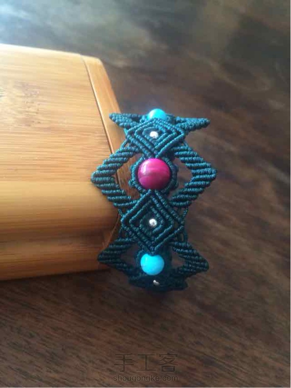 刚做完.很多朋友问我怎么带的.其实就是随意绑起就好. 第1张