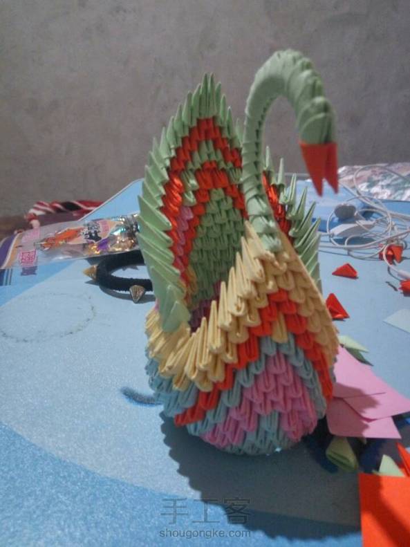 自己在尾部做了调整，效果不错