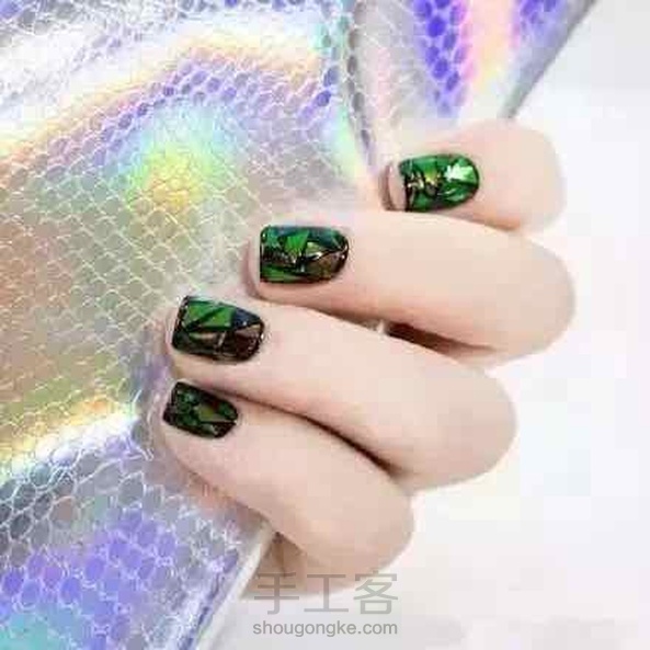 在家也能做美甲
有教程，转自网络 第3张